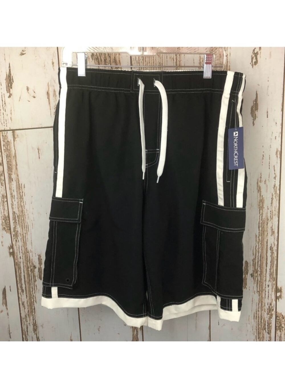 NWT, Northcrest Swim Trunks, Size Medium.